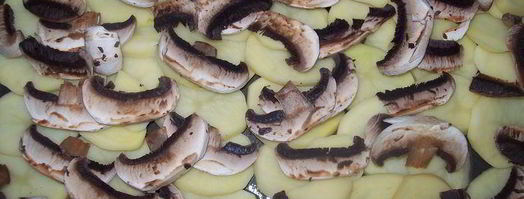 овощной гратен с грибами. Шаг 6