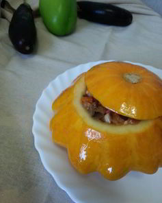 Патиссоны с начинкой