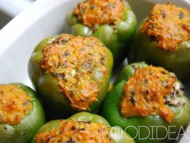 Рецепт перца фаршированного грибами