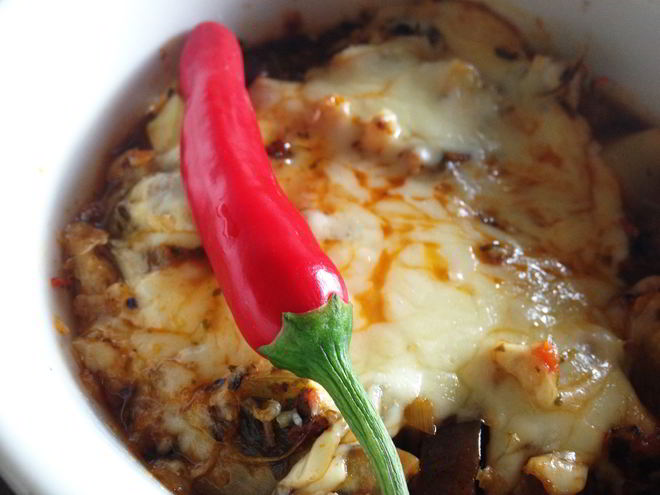 Рецепт пряных овощей, запеченных под сыром