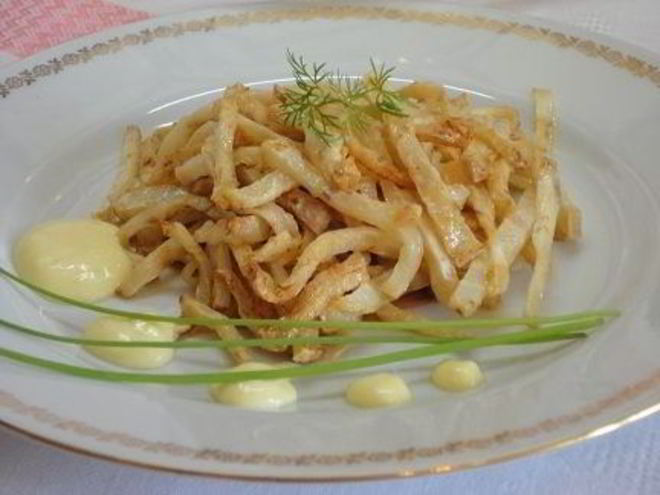 Рецепт сельдерея жареного