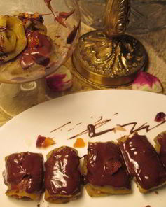 Шоколадные баклажаны по-итальянски