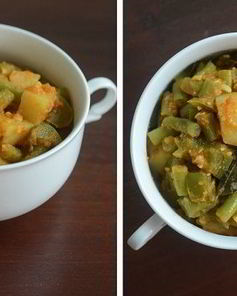 Стручковая фасоль с картофелем