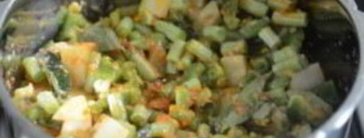 стручковая фасоль с картофелем. Шаг 7