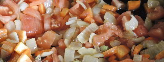 стручковая фасоль с овощами. Шаг 8