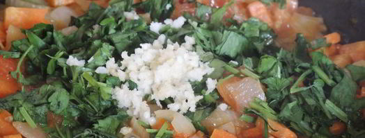 стручковая фасоль с овощами. Шаг 10