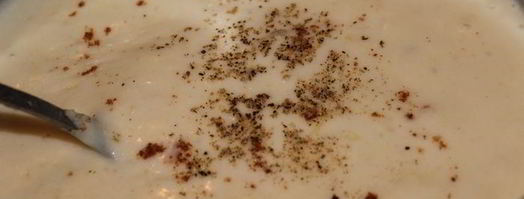 цветная капуста с фундуком и перепелиными яйцами под сырной корочкой. Шаг 5