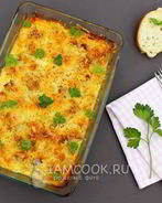 Цветная капуста с картошкой в духовке