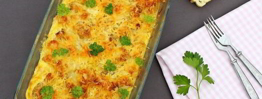 цветная капуста с картошкой в духовке. Шаг 14