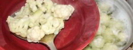 цветная капуста с творогом. Шаг 2