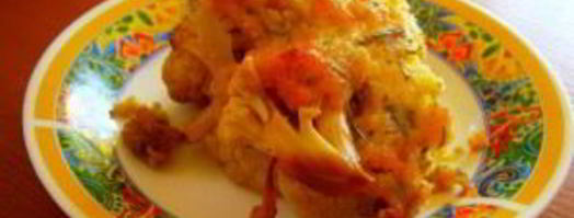 цветная капуста с творогом. Шаг 6