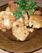 Цветная капуста в кляре на газированной минеральной воде