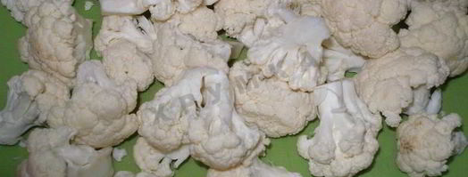 цветная капуста в кляре на газированной минеральной воде. Шаг 2