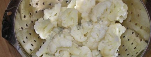 цветная капуста в кляре на газированной минеральной воде. Шаг 4