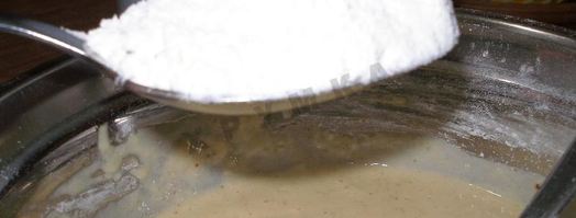 цветная капуста в кляре на газированной минеральной воде. Шаг 7