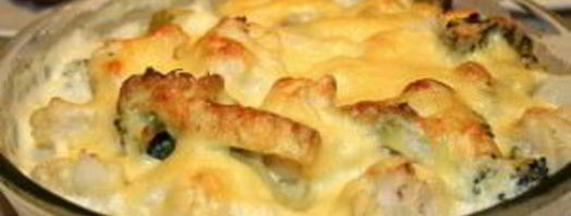 цветная капуста, запеченная под соусом. Шаг 4