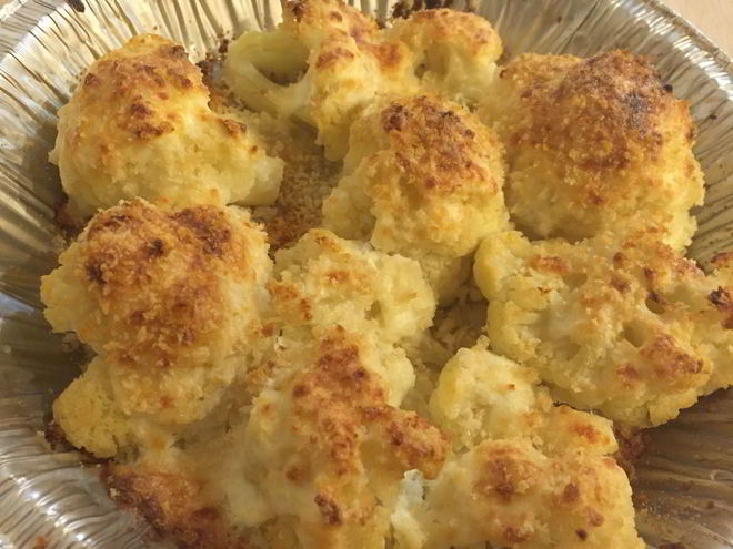 Рецепт цветной капусты запеченной с сыром