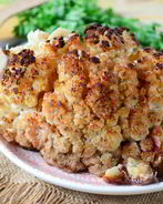 Цветная капуста, запеченная целиком