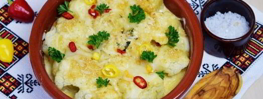 цветная капуста, запеченная в духовке с сыром. Шаг 12