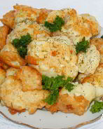 Цветная капуста, жаренная в яйце