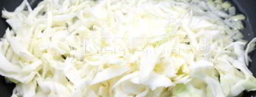 тушеная капуста с фасолью. Шаг 3