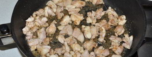 тушеная капуста с курицей. Шаг 2