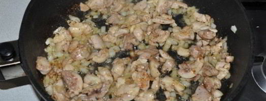 тушеная капуста с курицей. Шаг 3