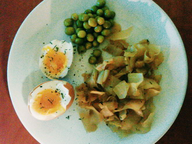 Рецепт тушеной капусты с вустерширским соусом