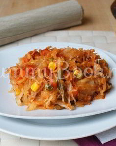 Тушеная капуста в мультиварке