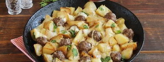 тушеная картошка с фаршем. Шаг 9