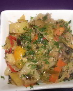 Тушенные овощи