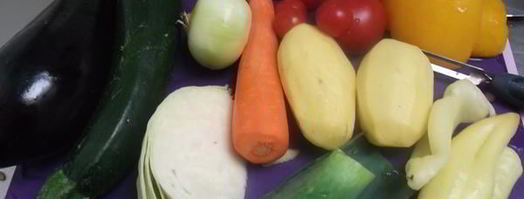 тушенные овощи. Шаг 2