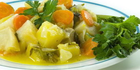 Тушеный сельдерей