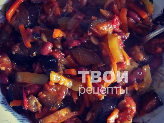 Рецепт тушеных баклажанов