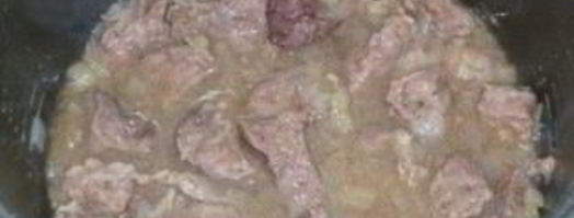 тушеные овощи с мясом в мультиварке. Шаг 2