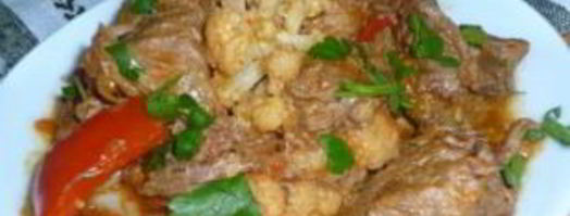 тушеные овощи с мясом в мультиварке. Шаг 4