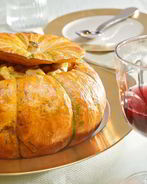 Тыква, фаршированная рубцом