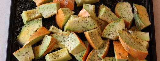 тыква запеченная с солью. Шаг 4