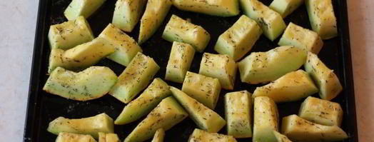 тыква запеченная с солью. Шаг 5