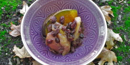 Тыква, запеченная в фольге