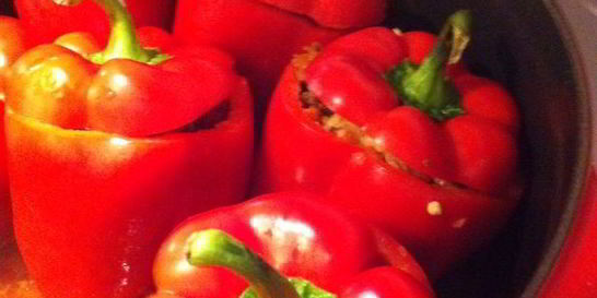 Вкусный фаршированный перец