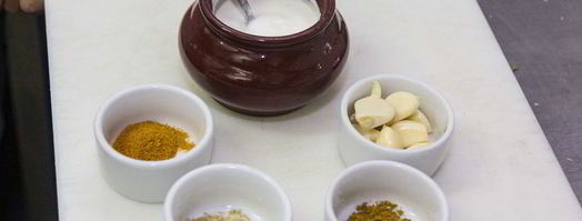 запеченный баклажан под соусом баже. Шаг 11