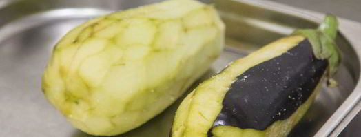 запеченный баклажан под соусом баже. Шаг 5