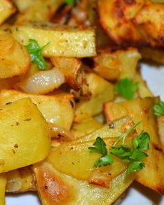 Запеченный картофель по-итальянски