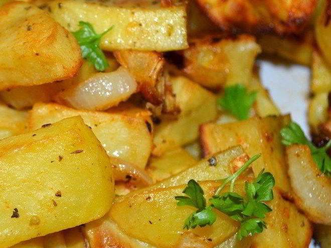 Рецепт запеченного картофеля по-итальянски