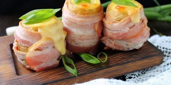 Запеченный картофель с сыром