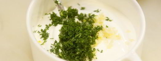 запеченный картофель со сметанным соусом. Шаг 5