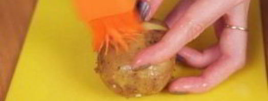 запеченный картофель в духовке с сыром. Шаг 2