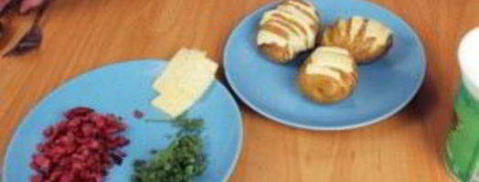 запеченный картофель в духовке с сыром. Шаг 3