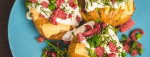 запеченный картофель в духовке с сыром. Шаг 4